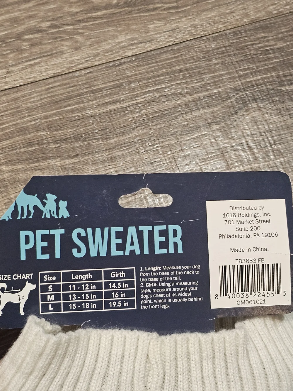 NEW Pet Sweaters Size L For Dogs